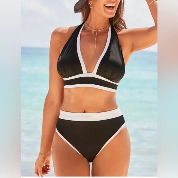 NWOT 2 piece swimsuit - Picture 1 of 8